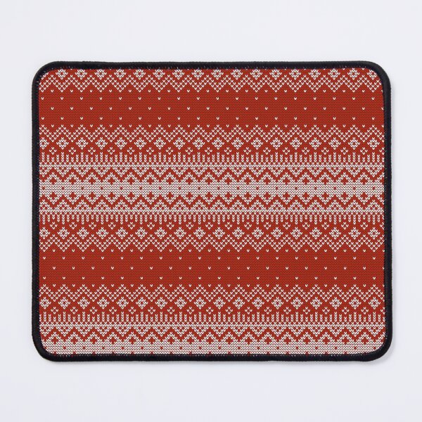 Item preview, Knitted Red Christmas Pattern designed and sold by Enrika.