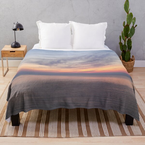Item preview, The tranquil sea and the beautiful dawn beyond the horizon designed and sold by ANKOMALL.