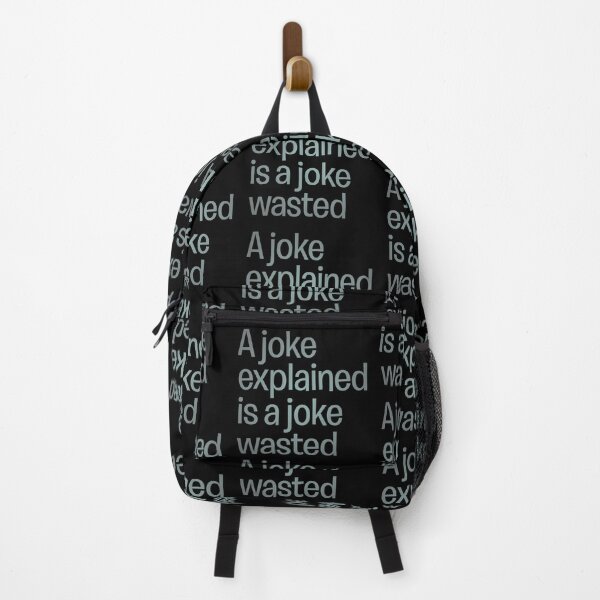 Item preview, A joke explained is a joke wasted. v.4 designed and sold by x1brett.