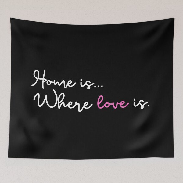 Item preview, Home Is Where Love Is designed and sold by SpeakLifeHQ.