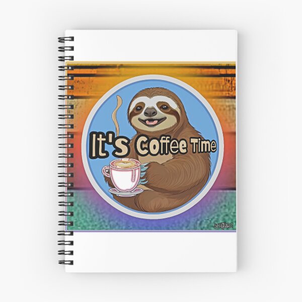 Item preview, Sloth It's Coffee Time designed and sold by TheBear25.