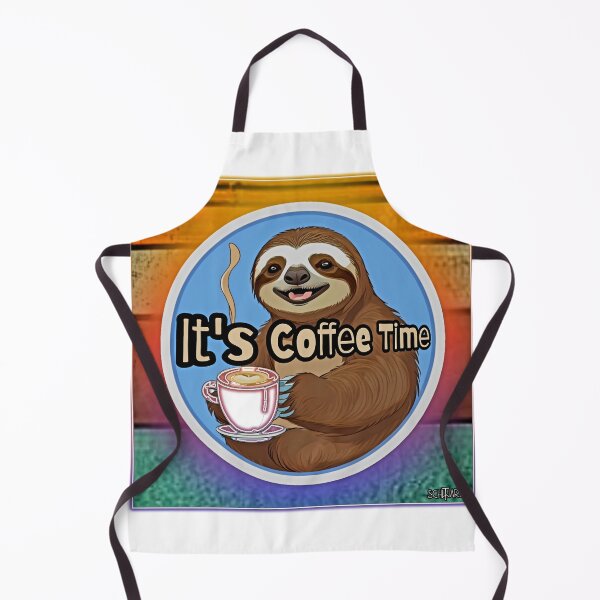 Item preview, Sloth It's Coffee Time designed and sold by TheBear25.