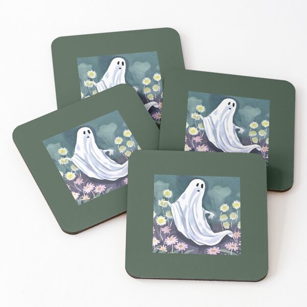 Item preview, Flower Garden Fairy Ghost with Daisies for Halloween  designed and sold by AnimaliaStar.
