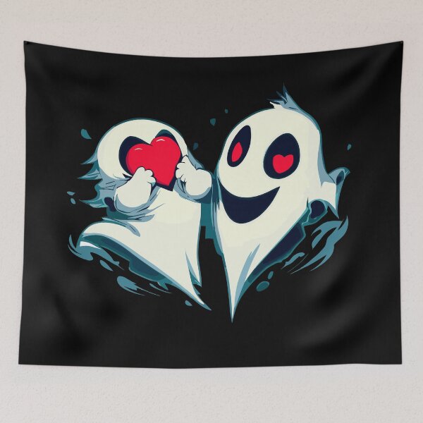 Item preview, Two Ghosts in love designed and sold by TomFrontierArt.