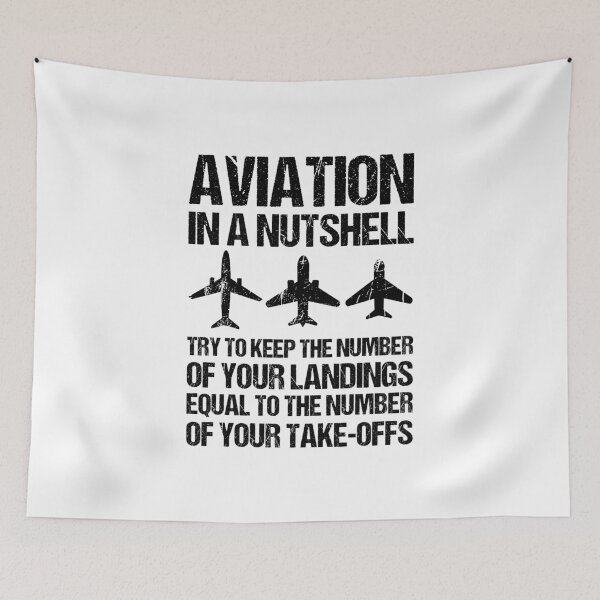 Item preview, Aviation In A Nutshell designed and sold by TashaVector.