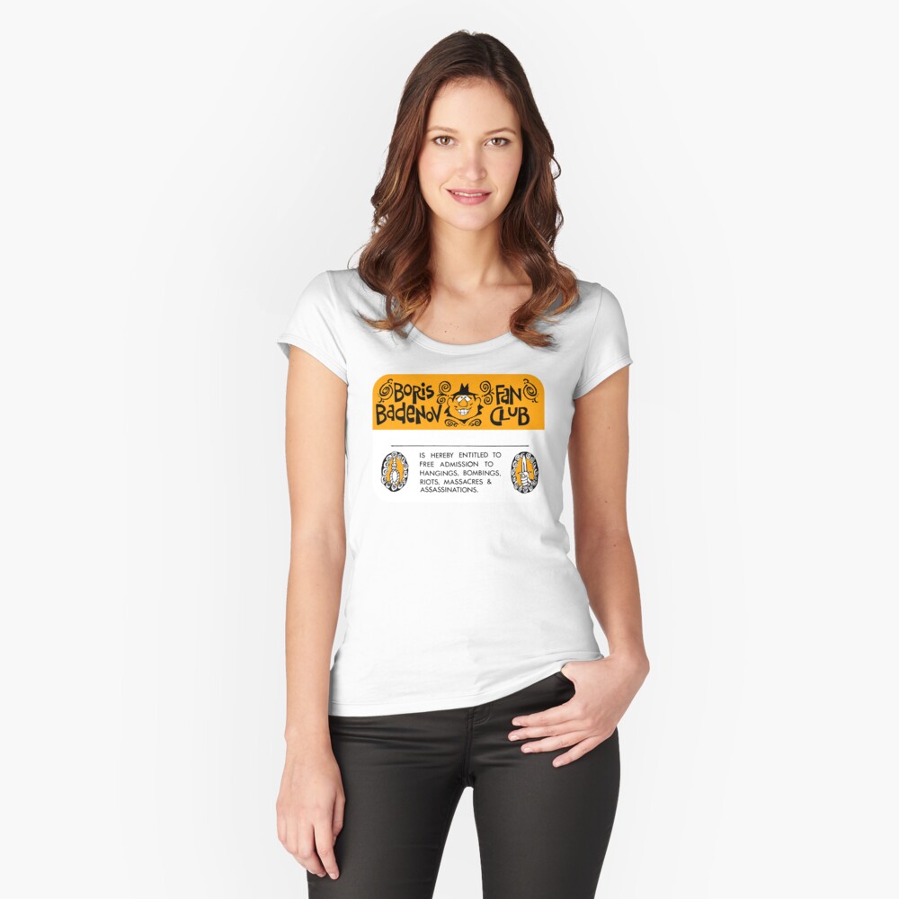 Item preview, Fitted Scoop T-Shirt designed and sold by jabwai.