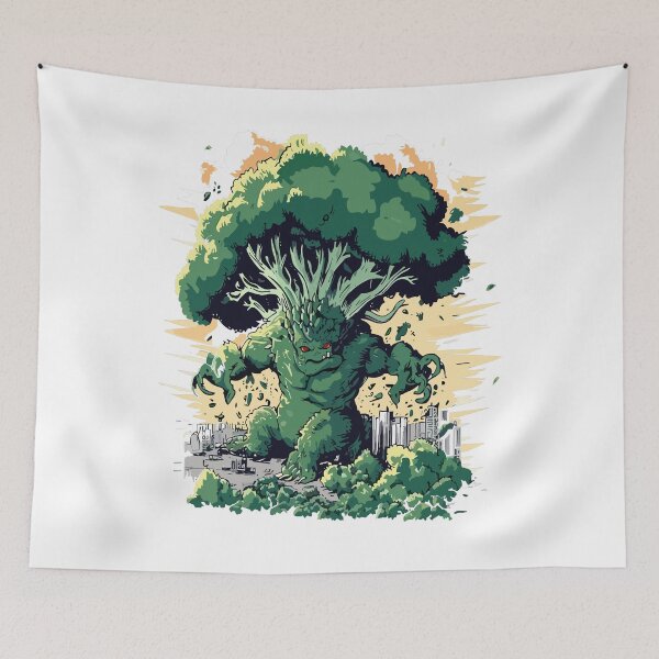 Item preview, Giant Cartoon Broccoli Monster Japan Kaiju Vegetable designed and sold by Ascooepics.