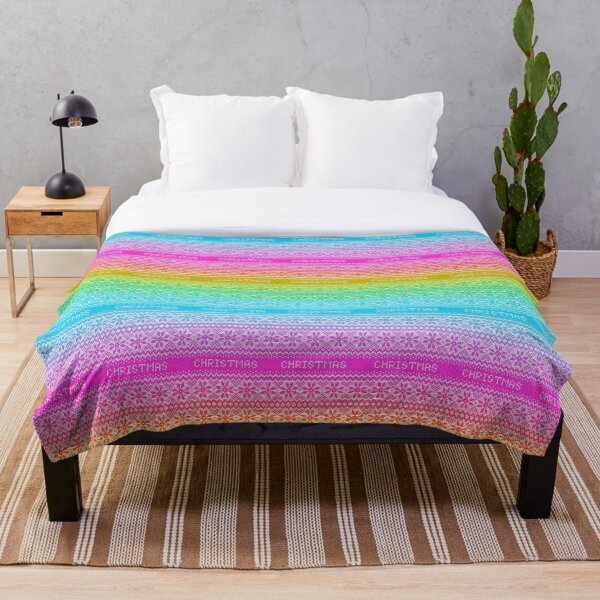 Item preview, Knitted Rainbow Christmas Pattern designed and sold by Enrika.