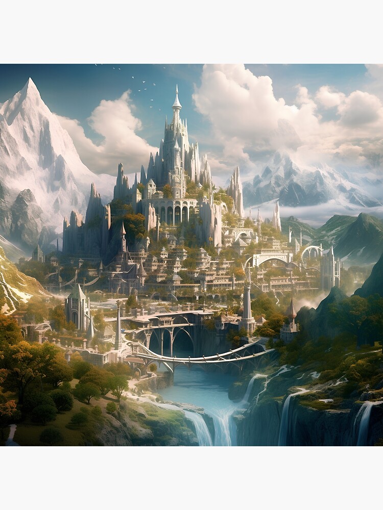 Gondolin - The hidden City (LOTR inspired) Minecraft Map