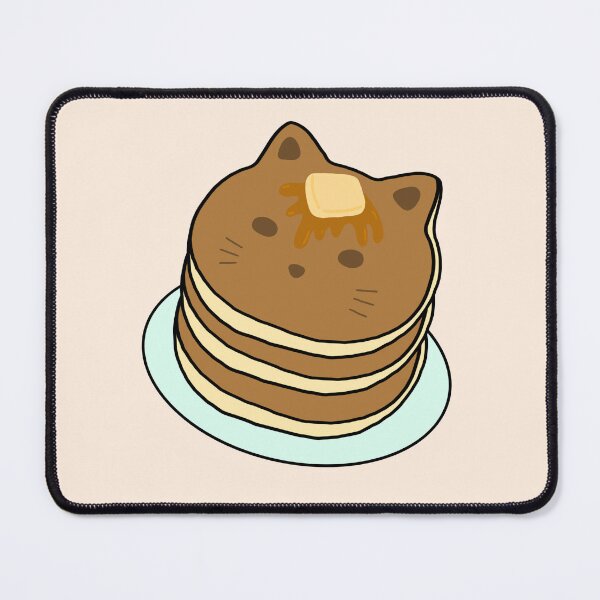 Item preview, Cat Pancake Kawaii Cute Anime Neko Food Manga Art Logo  designed and sold by Marinaaa010.