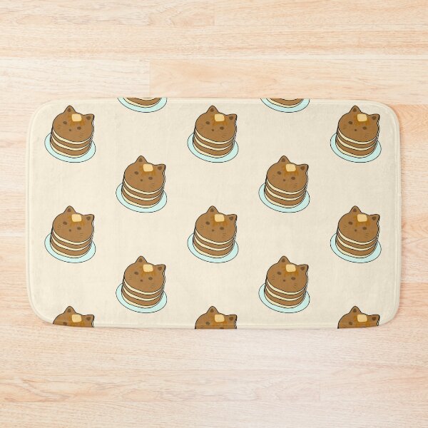 Item preview, Cat Pancake Kawaii Cute Anime Neko Food Manga Art Logo  designed and sold by Marinaaa010.