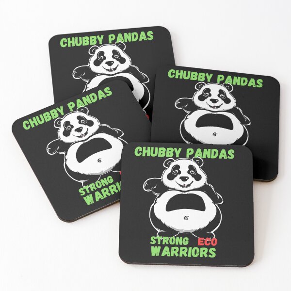 Item preview, Chubby Panda - Strong Eco Warriors designed and sold by rayo-art.