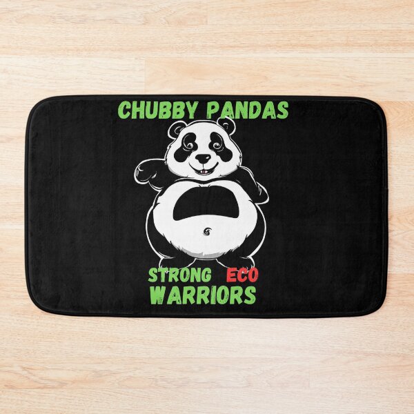Item preview, Chubby Panda - Strong Eco Warriors designed and sold by rayo-art.