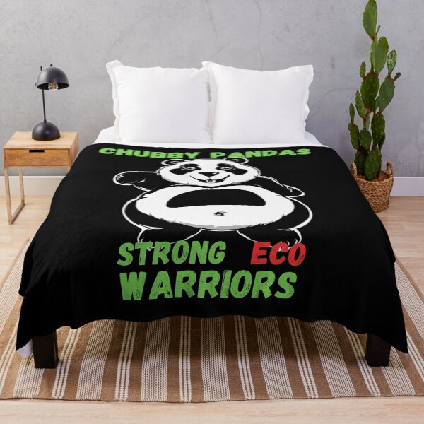 Item preview, Chubby Panda - Strong Eco Warriors designed and sold by rayo-art.