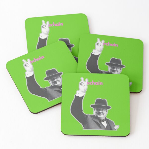 Item preview, Winston Churchill V for Vechain designed and sold by Cryptoquack.