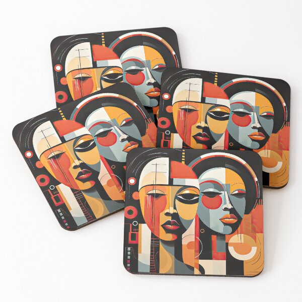 Item preview, African Style Bauhaus Design designed and sold by ArtificialGenes.
