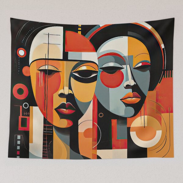 Item preview, African Style Bauhaus Design designed and sold by ArtificialGenes.