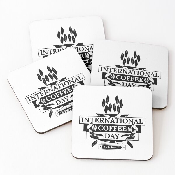 Item preview, International Coffee Day, October 1st designed and sold by Yusuf-Design.