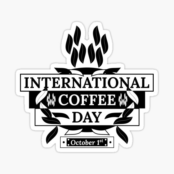 Item preview, International Coffee Day, October 1st designed and sold by Yusuf-Design.