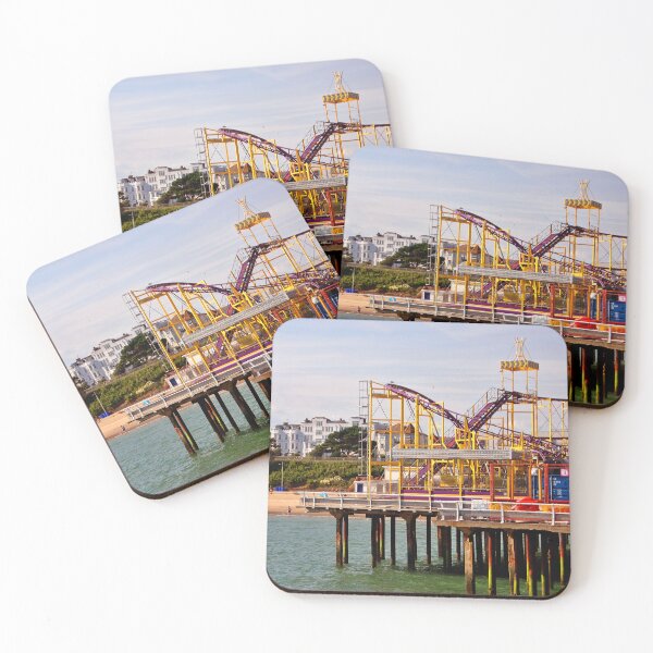 Item preview, Clacton On Sea Pier And Beach Essex UK designed and sold by AndyEvansPhotos.