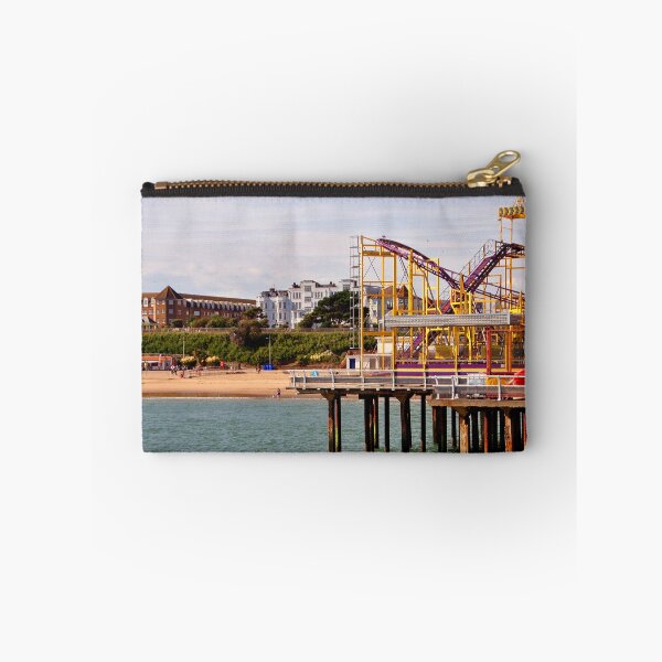 Item preview, Clacton On Sea Pier And Beach Essex UK designed and sold by AndyEvansPhotos.