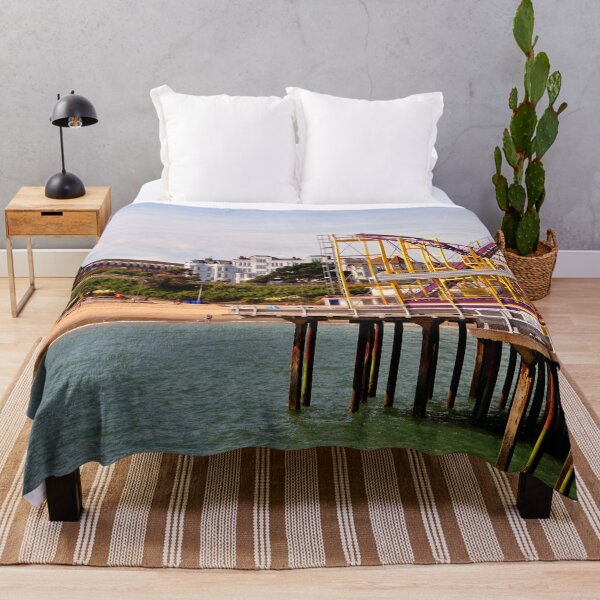 Item preview, Clacton On Sea Pier And Beach Essex UK designed and sold by AndyEvansPhotos.
