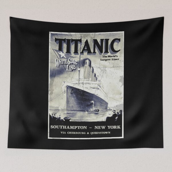 Item preview, Titanic - Vintage poster designed and sold by ValentinaHramov.