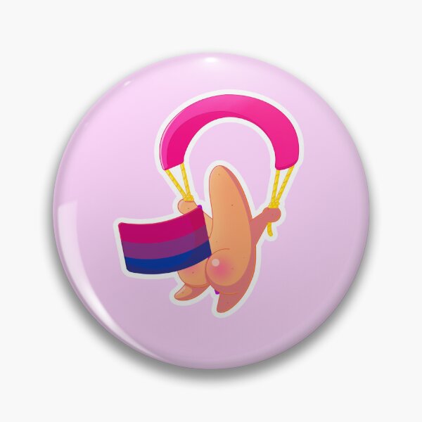 Item preview, Bisexual Pride Flag Between Patrick Star's Booty Cheeks ;) designed and sold by SallymonellaCo.