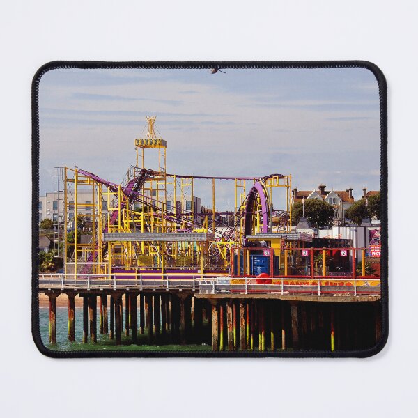 Item preview, Clacton On Sea Pier And Beach Essex UK designed and sold by AndyEvansPhotos.