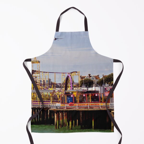 Item preview, Clacton On Sea Pier And Beach Essex UK designed and sold by AndyEvansPhotos.