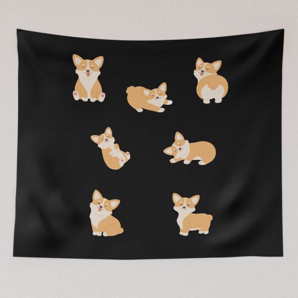 Item preview, Yellow dog, Corgi dog pack designed and sold by Mateusz Majcherek.
