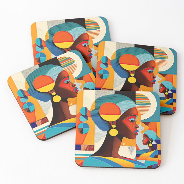 Item preview, African Style Bauhaus Design designed and sold by ArtificialGenes.