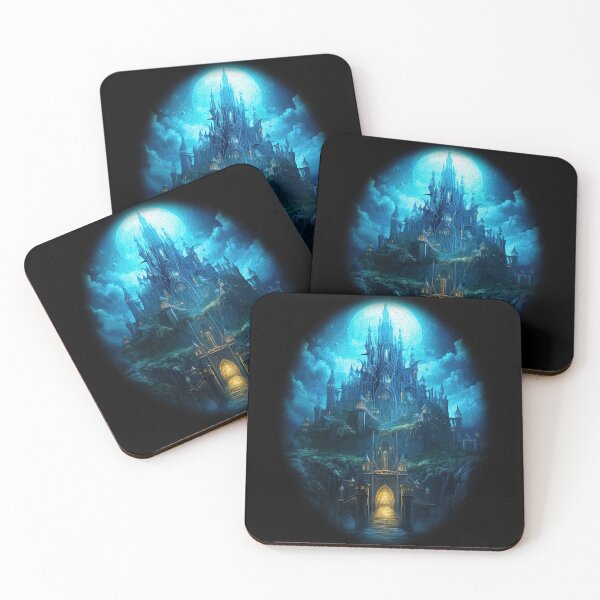 Item preview, Astral Castle in Moonlight designed and sold by OlmArtify.