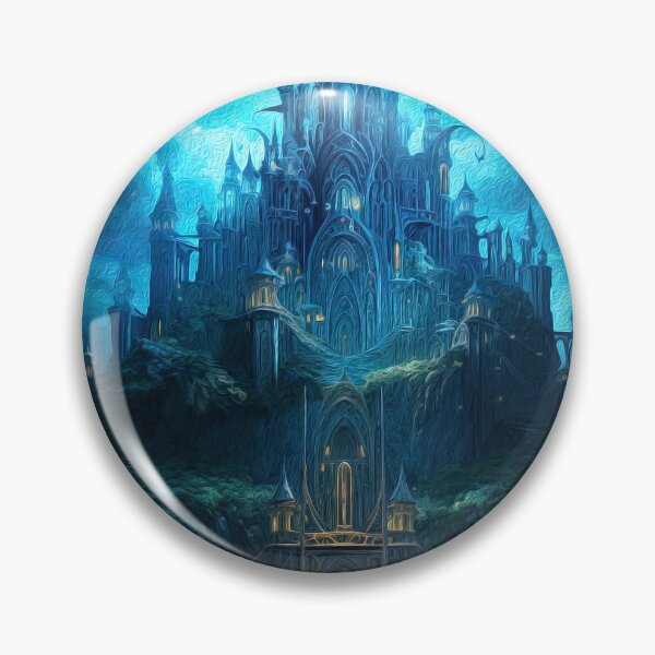 Item preview, Astral Castle in Moonlight designed and sold by OlmArtify.