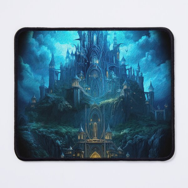 Item preview, Astral Castle in Moonlight designed and sold by OlmArtify.