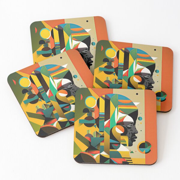 Item preview, African Style Bauhaus Design designed and sold by ArtificialGenes.