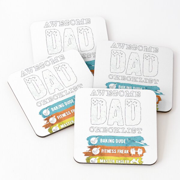 Item preview, Awesome dad checklist designed and sold by BastCreation.