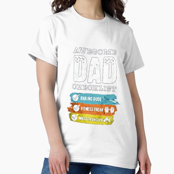 Item preview, Awesome dad checklist designed and sold by BastCreation.