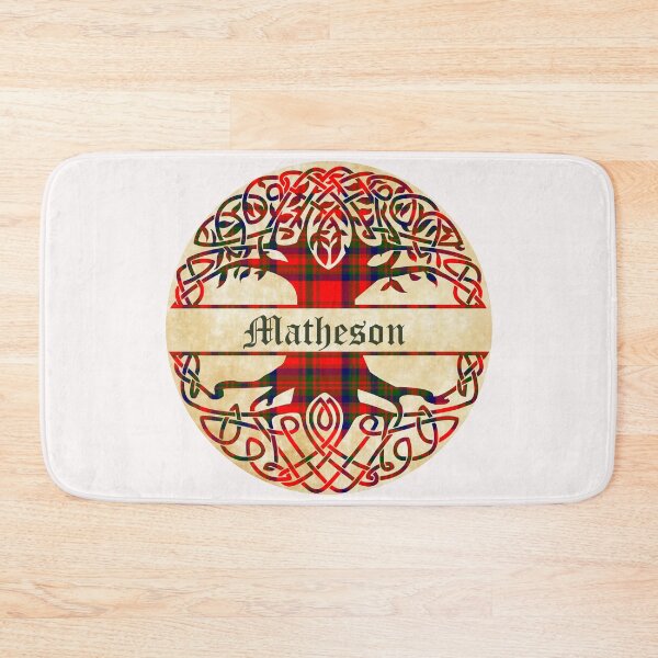 Item preview, Matheson Tree of Life Clan Scottish Surname tartan designed and sold by BagTown Clans.