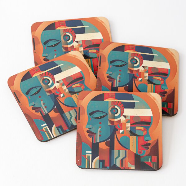 Item preview, African Style Bauhaus Design designed and sold by ArtificialGenes.