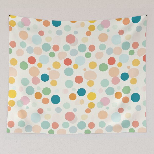 Item preview, colourful polka dots pattern - Pois Dots Colourful Pattern designed and sold by Sara-Design2.