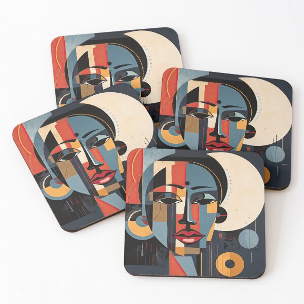 Item preview, African Style Bauhaus Design designed and sold by ArtificialGenes.