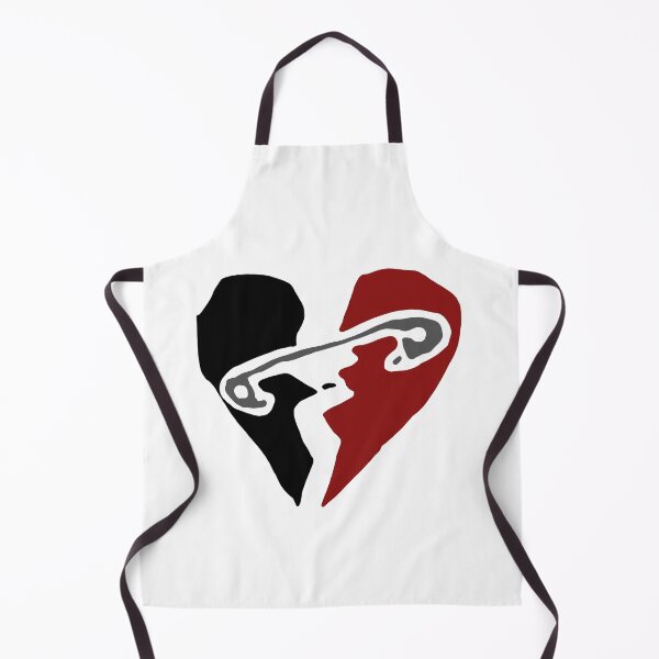 Item preview, heart safety pin 5sos designed and sold by stickersxbecca.