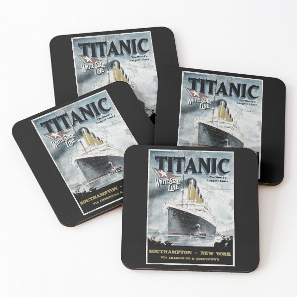 Item preview, Titanic - Vintage poster designed and sold by ValentinaHramov.