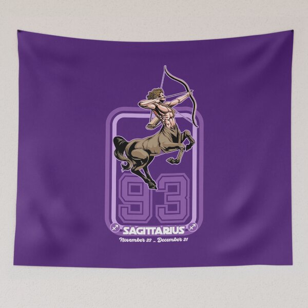 Item preview, Sagittarius Born in 1993 Zodiac star sign horoscope Astrology designed and sold by PURPLERAIN99.