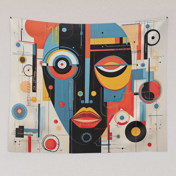 Item preview, African Style Bauhaus Design designed and sold by ArtificialGenes.