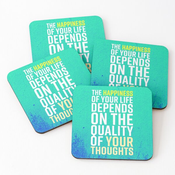 Item preview, The Happiness Of Your Life Depends On The Quality Of Your Thoughts designed and sold by birdyness.