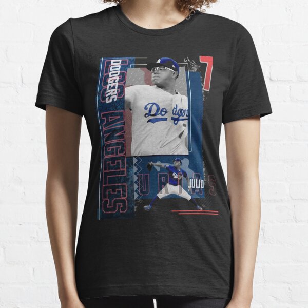 Julio Urias #7 LA Dodgers Mexico White Printed Baseball Jersey XS