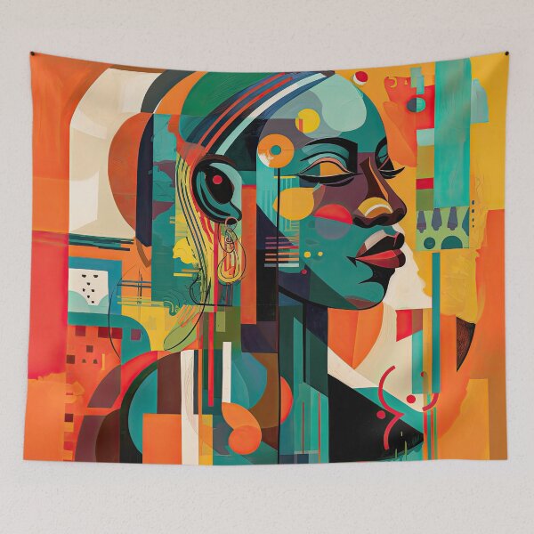 Item preview, African Style Bauhaus Design designed and sold by ArtificialGenes.