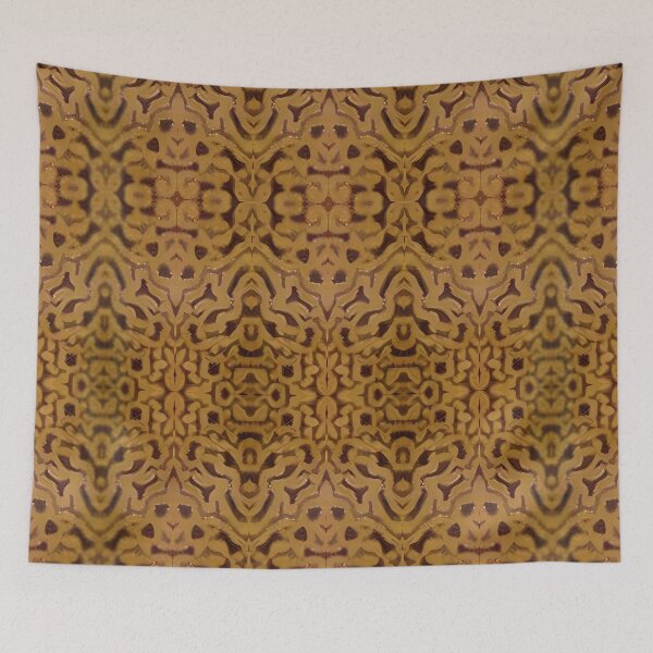 Item preview, Tiger River Stingray Pattern Animal Skin designed and sold by Yellowriversss.